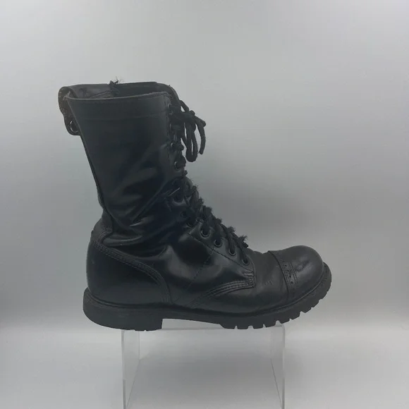 CORCORAN MEN'S 10 INCH SIDE ZIPPER BOOT 985 Black Leather - Picture 2 of 15